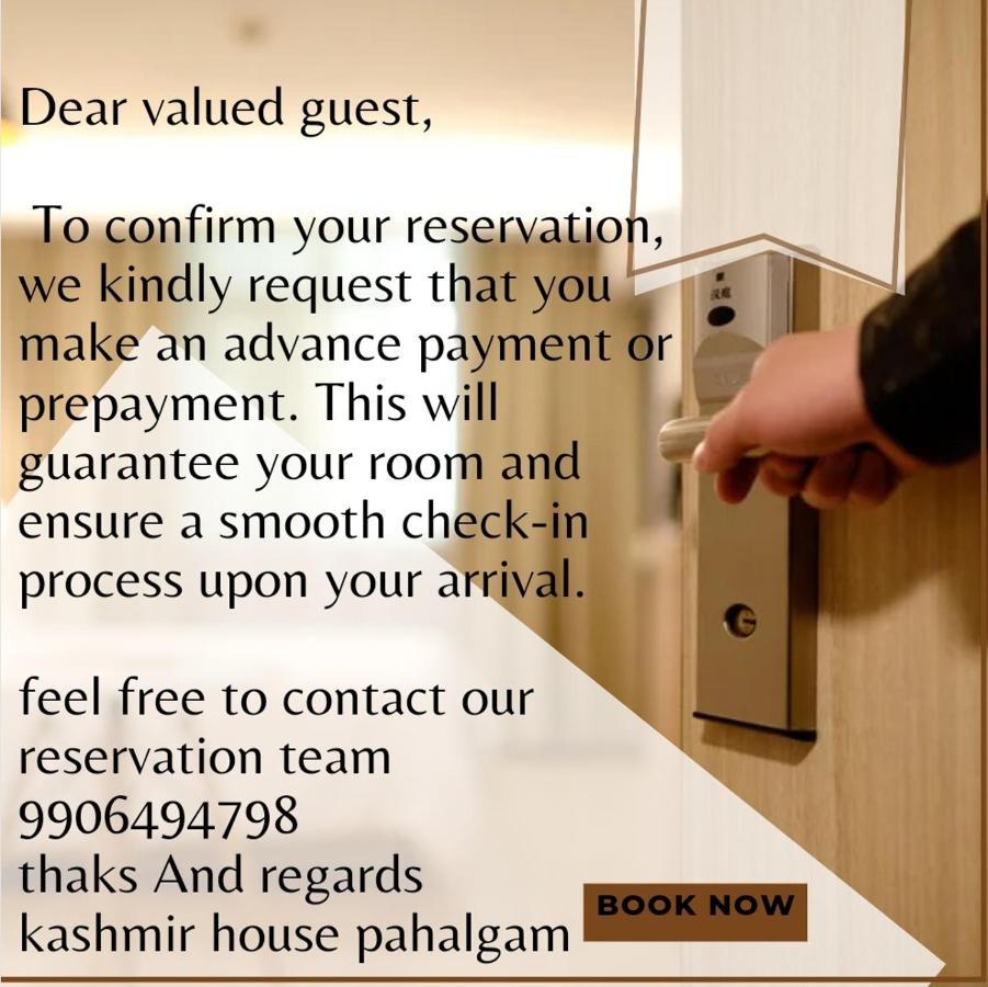 Hotel Kashmir House Pahalgām Zewnętrze zdjęcie